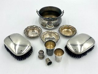 Assorted Russian and American Sterling Lot