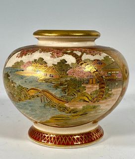 Japanese Antique Satsuma Jar 