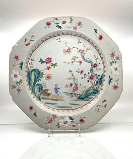 Chinese Vintage Porcelain Charger 
