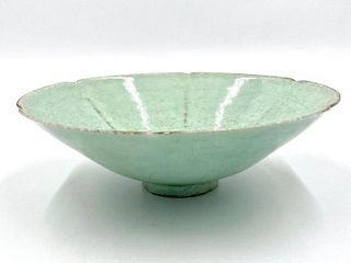 Chinese Song Style Celadon Porcelain Bowl 