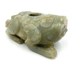 Chinese Antique Hardstone Water Dropper
