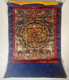 Tibetan Buddghist Thangka 