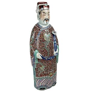 Large Chinese Immortal Figurine