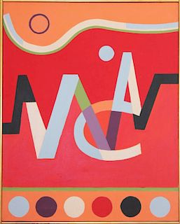 Bart Perry California Modernist Abstract