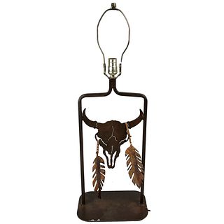 Vintage Native American Lamp