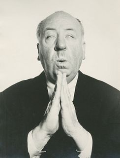 Alfred Hitchcock, Director, New York by Richard Avedon (March 16th, 1956)