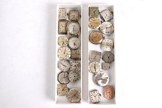Assorted Watch Movements and Dials