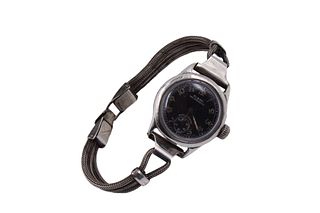 WWII Sterling Silver Elbon Wristwatch