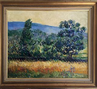 Franz (Fran•À_ois) Gaillard (Belgian, 1861-1932) Impressionist Painting