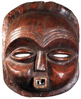 Large Sachihongo Mask, Mbunda People, Angola