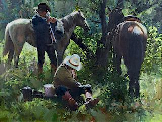 Texas Hill Country by Oleg Stavrowsky