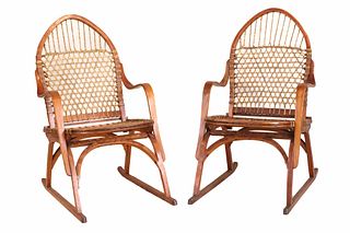 Pair of Vermont Tubbs Inc. Snowshoe Chairs