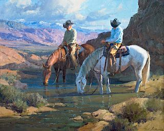 Day's End at Mint Springs by Bill Anton