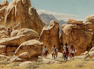 Leaving the Stronghold by Frank McCarthy