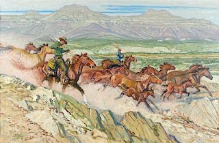 The Mustang Runners by Robert Lougheed