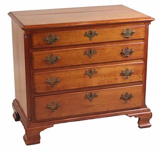Chippendale Cherrywood Chest
