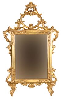 Rococo Style Giltwood Pier Mirror