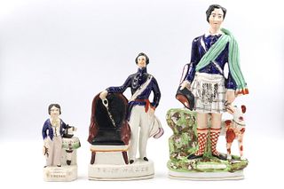 Three Staffordshire Figures, Prince of Wales