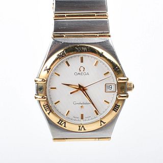 Omega Constellation Gold and Stainless Watch, Ladies