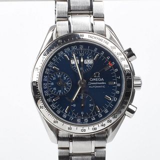 Omega Speedmaster Automatic Watch, Men's, Blue Face