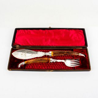 2pc H.G. Sterling Silver English Cutlery Set