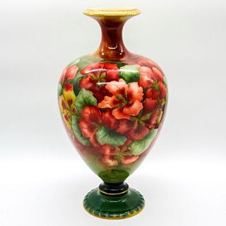 Belleek Willets Porcelain Floral Vase