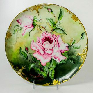 Antique Jean Pouyat Limoges France Porcelain Charger Platter