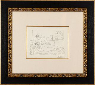 PICASSO, Minotaur Series, Signed etching