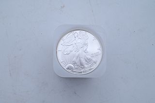 Roll of 20-2004 1 oz Silver American Eagle Dollar Coins BU