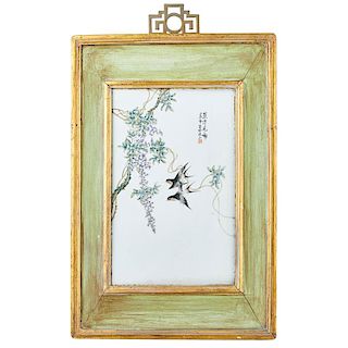 CHINESE PORCELAIN PLAQUES