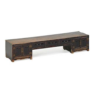 CHINESE ELM LOW ALTAR TABLE