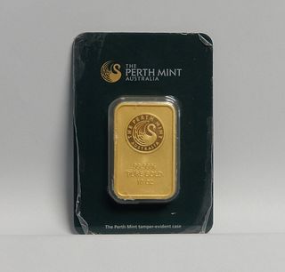 Perth Mint 10 Troy Ounce Gold Bar.