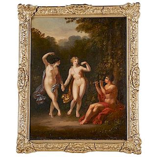 FRENCH ALLEGORICAL PAINTING