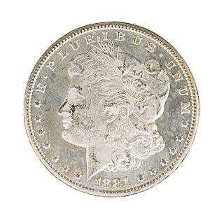 U.S. 1881-CC MORGAN $1.00 COIN