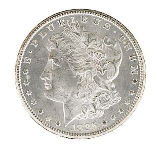 U.S. 1885-CC MORGAN $1.00 COIN