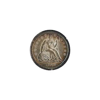 U.S. 1849 10C COIN