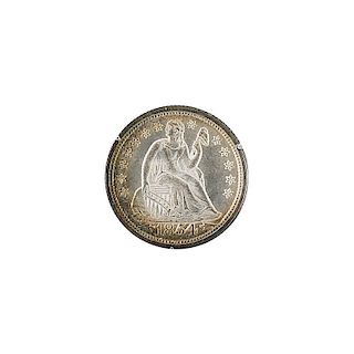 U.S. 1854 10C COIN