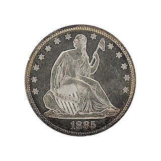 U.S. PROOF 1885 50C. COIN