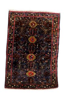 Hand Woven Persian Mehabad  Rug 3' 2" x 5' 4"
