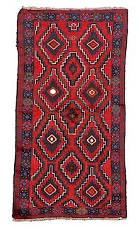 Hand Woven Persian Balouchi Rug 3' 7" x 6' 10"
