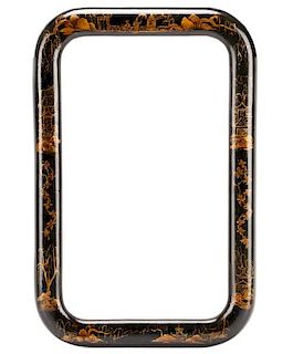 Queen Anne Style Chinoiserie Japanned Frame