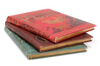 3 Milton & Alighieri Books c.1900 w/ Gustave Dore