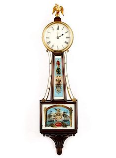 Waterbury Clock Co. Willard No. 3 "Banjo" Clock
