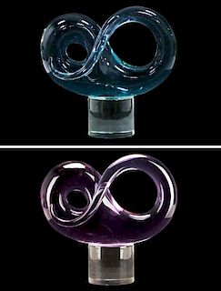 Modernist Art Glass Sculpture by Livio Seguso