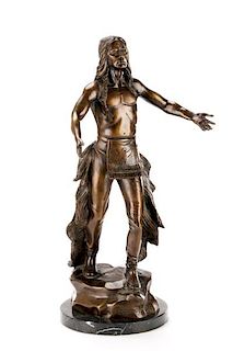 After Humphriss, "Appeal to Great Spirit", Bronze