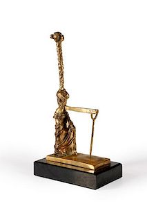 Bronze Sculpture after Dali, "Venus a la Giraffe"