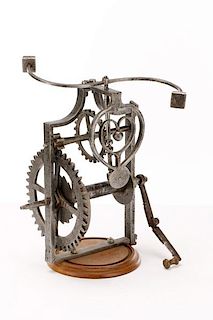Italian Iron Mechanical Clockwork Spit Jack