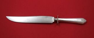 Gilbert Stuart by Blackinton Sterling Silver Steak Carving Knife w/ Rest 10 1/2"