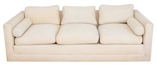Contemporary Beige 3 Seats Sofa / Couch