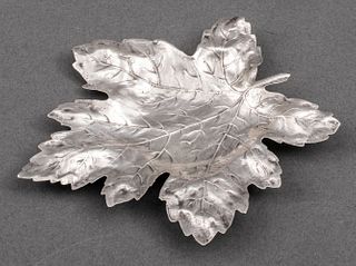 R. Blackinton & Co. Sterling Silver Leaf Dish, 20c